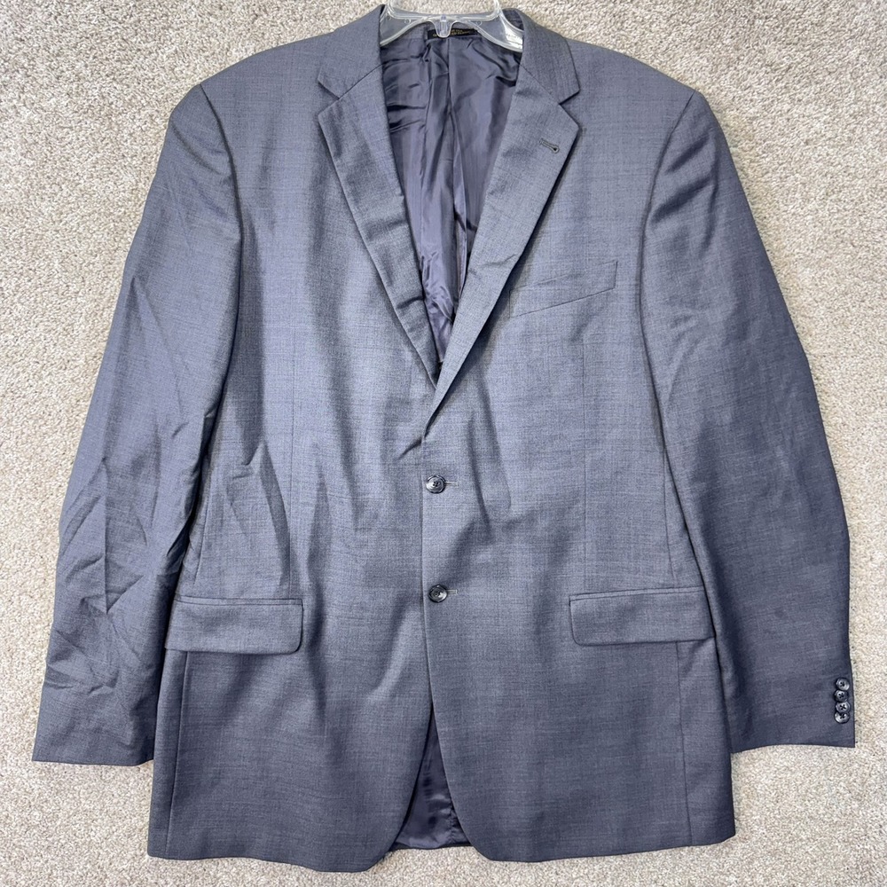 Jos. A. Bank Wool Blazer Mens 44X Reserve Joseph Abboud Gray 3102/4B EUC